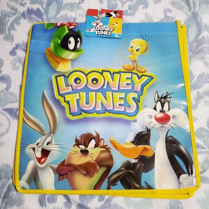 Legacy Looney Tunes Tweety Bugs Bunny Reusable Tote Shopping Bag Sylvester